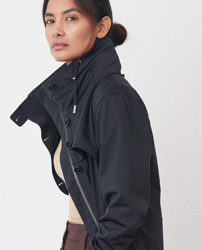 shop Waterproof Parka Black jacket online