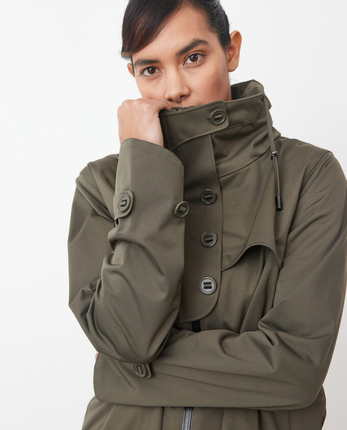 shop Waterproof Parka Dark Olive jacket