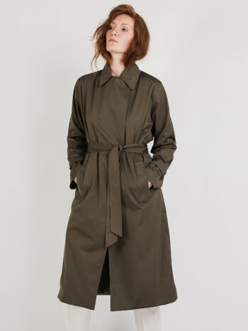 trech dark olive jacket