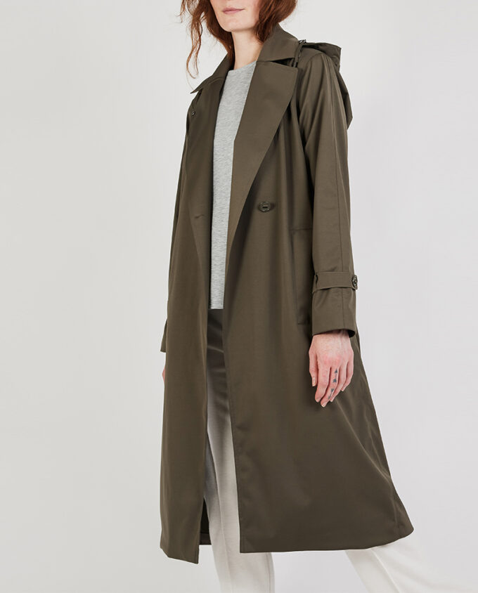 buy waterproof trench coat with hood