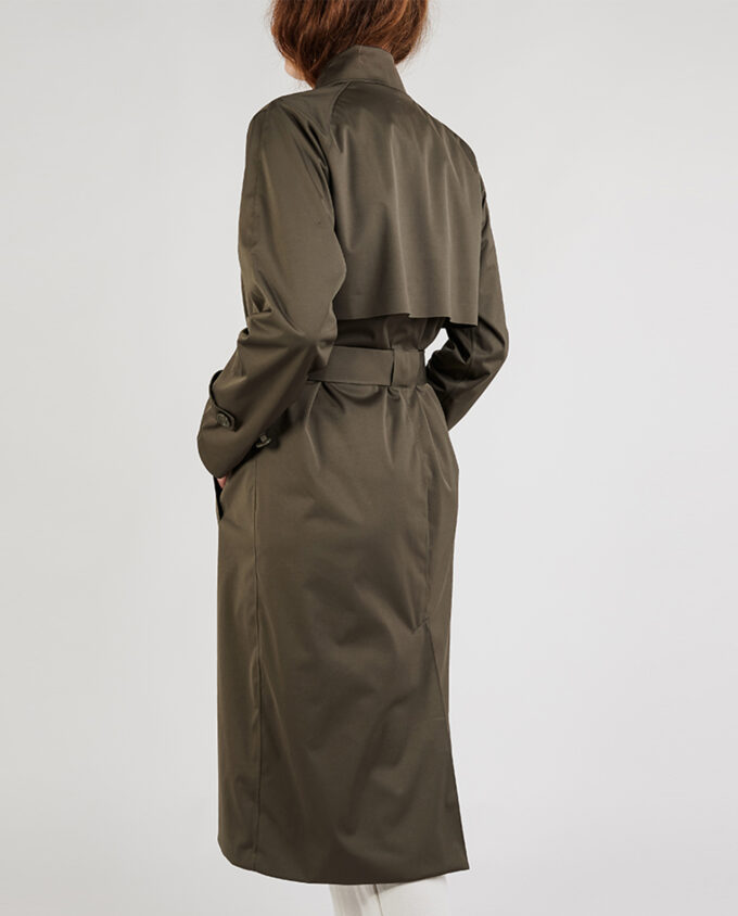 buy Waterproof Trench Dark Olive online