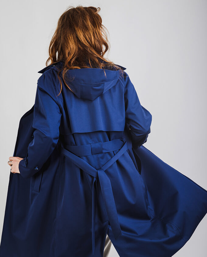 shop Waterproof Trench Night Sky coat